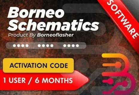 Borneo Schematics Activation Code for 1 User - 6 Months