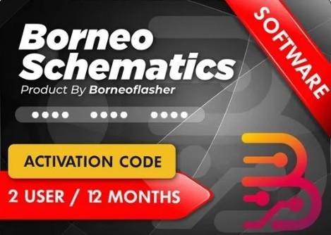 Borneo Schematics Hardware Tool Activation Code Instant [ 1 Year ] - [ 2 Users ] 