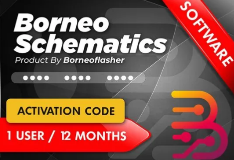 Borneo Schematics Hardware Tool Activation Code Instant [ 1 Year ] - [ 1 User ]