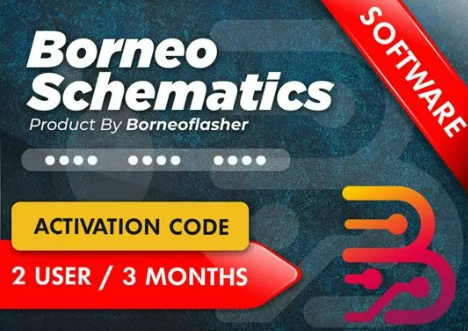 Borneo Schematics Activation Code for 2 Users - 3 Months