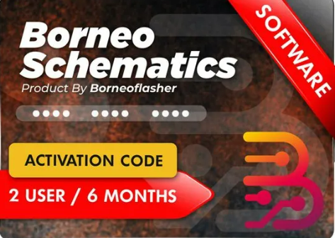 Borneo Schematics Hardware Tool Activation Code Instant [ 6 Months ] - [ 2 Users ] 